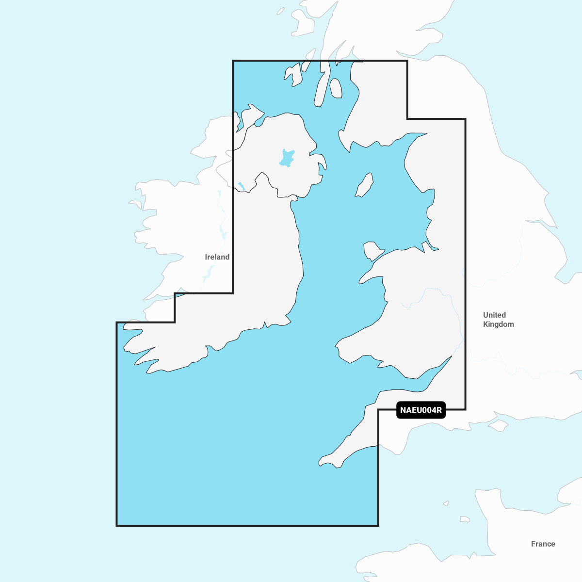 Navionics + NAEU004R Irish Sea - Regular 1 Navionics + NAEU004R Irish Sea - Regular