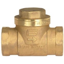 AG Swing Check Valve DZR Brass 1" BSP Female Ports