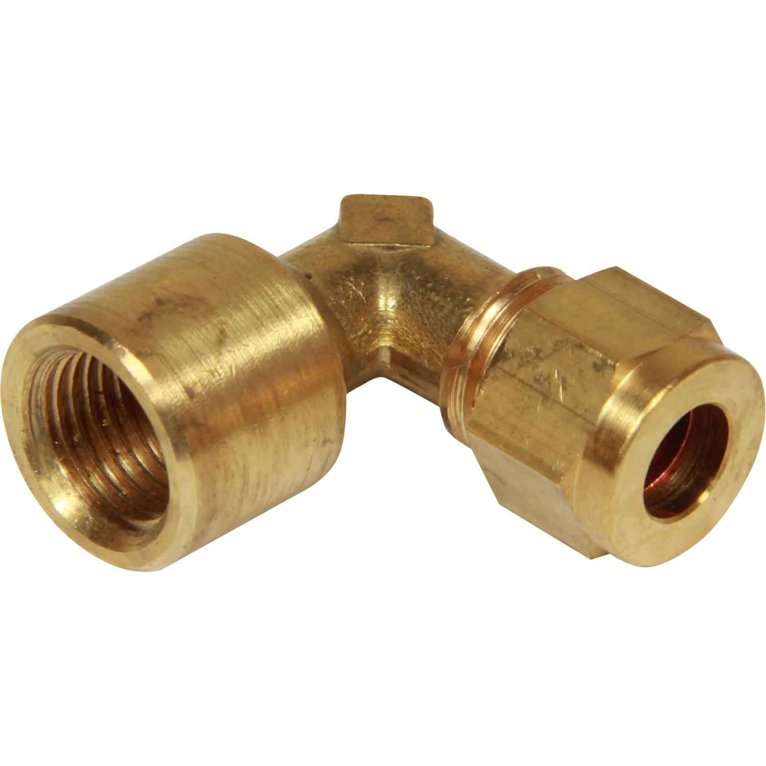 AG Brass Female Stud Elbow Coupling 5/16" x 1/4" BSP 1 AG Brass Female Stud Elbow Coupling 5/16" x 1/4" BSP
