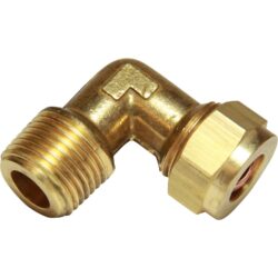 AG Brass Male Elbow Coupling