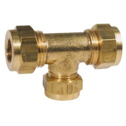 AG Brass Tee Coupling