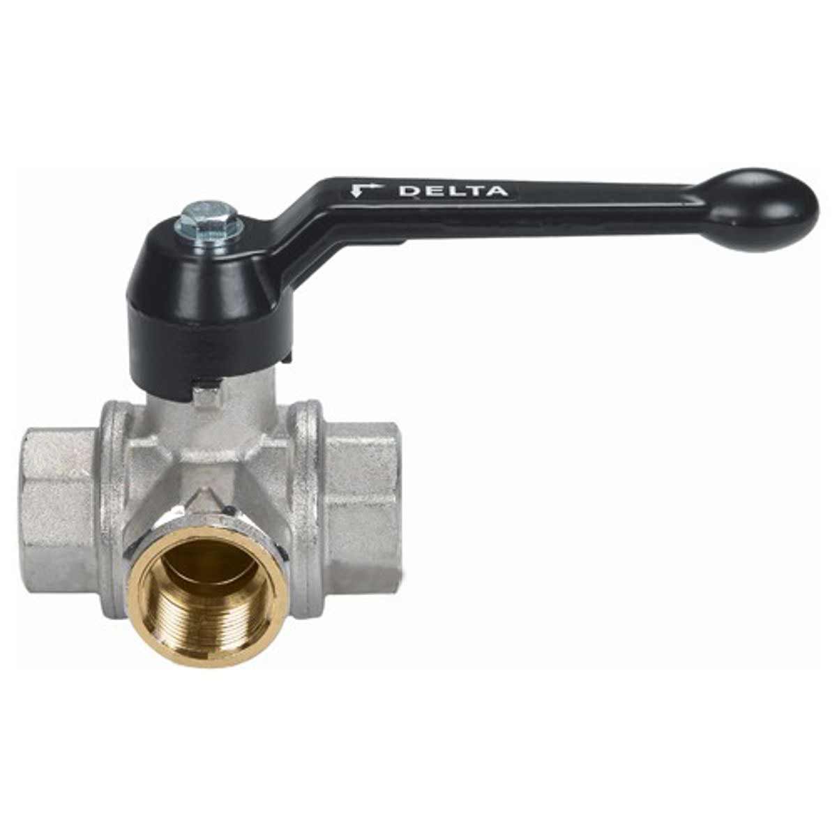 AG L Port Ball Valve LP 3/8" BSP 1 AG L Port Ball Valve LP 3/8" BSP