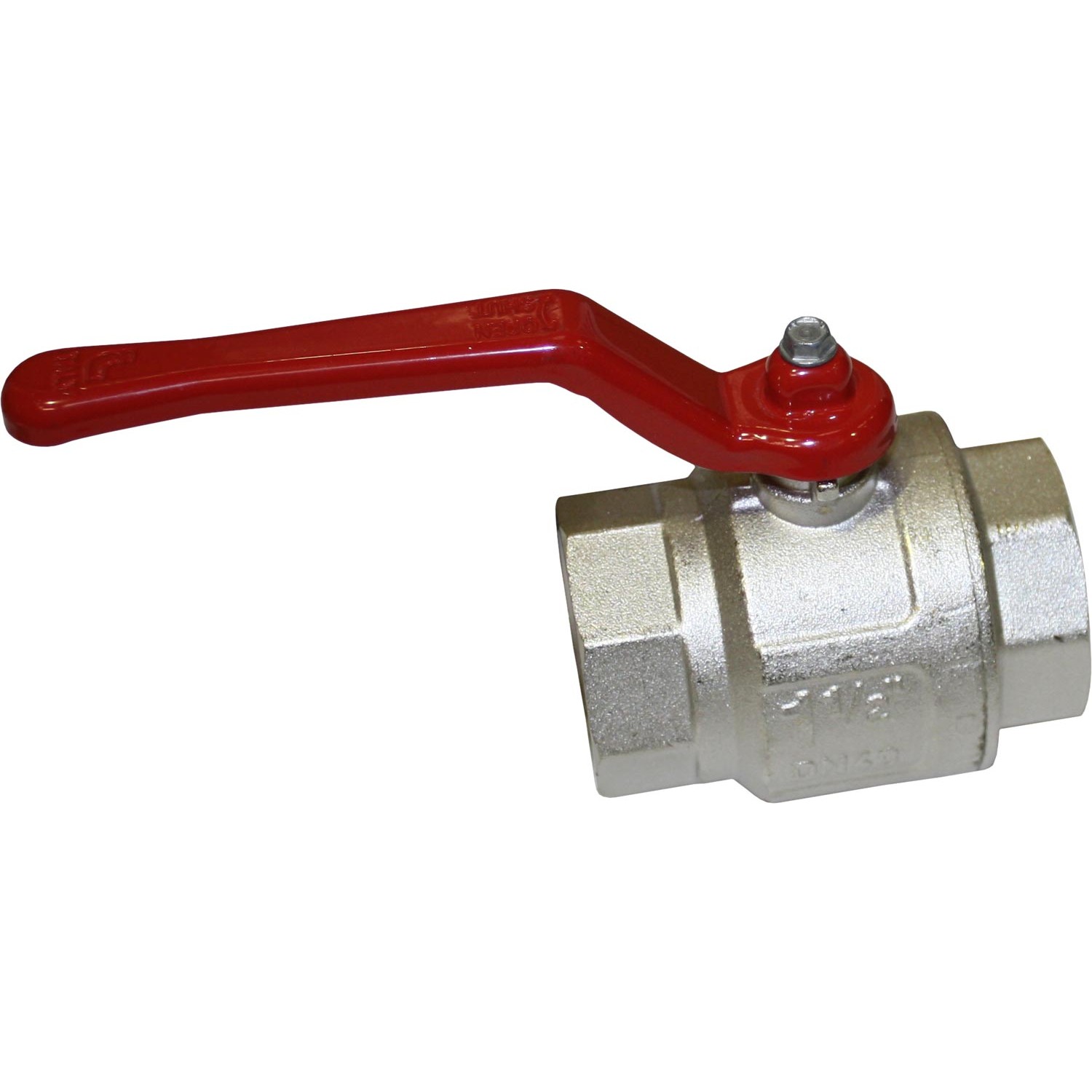 AG Ideal Lever Ball Valve PN30 1-1/2" BSP Female Ports 1 AG Ideal Lever Ball Valve PN30 1-1/2" BSP Female Ports