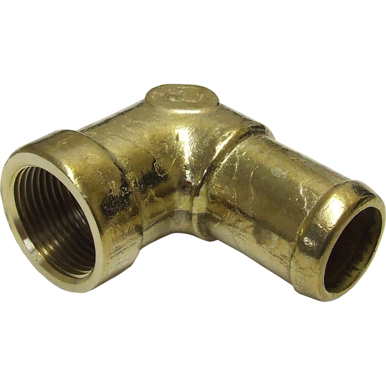 AG DZR 90 Degree Connector 3/4" BSP Female - 1" Hose 1 AG DZR 90 Degree Connector