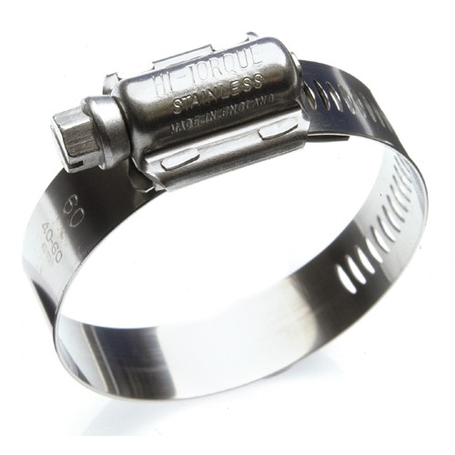 JCS Hi-Torque Hose Clamp Stainless Steel 25-40mm Each 1 JCS Hi-Torque Hose Clamp Stainless Steel 25-40mm