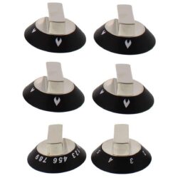 Thetford 2 Piece Satin Cooker Knobs
