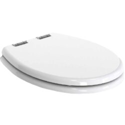 Tecma Silence+ Plus Toilet Seat and Cover White