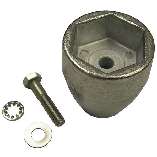 Aluminium Anode Prop Nut for Mercruiser Bravo 3 1 Aluminium Anode Prop Nut for Mercruiser Bravo 3
