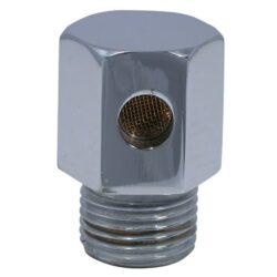 AG Chromed Brass Hex Tank Vent 1/2" BSP