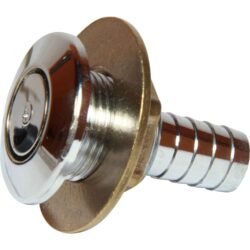 Can Semi Flush Chrome Tank Vent