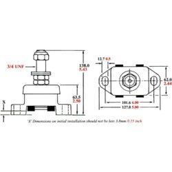 R&D Flexible Engine Mount for Cummins Engines