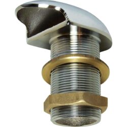 Maestrini Chrome Plated Brass Shell Tank Vent
