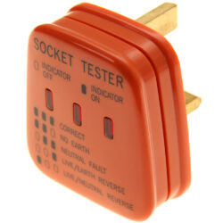 W4 Mains Tester (13A / UK 3-Pin)