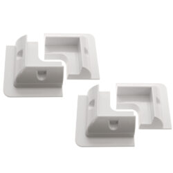 ABS White Corner Mounts for Solar Panels