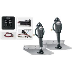 Lenco 9" x 12" Complete Standard Mount Trim Tab Kit