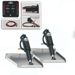 Lenco 12" x 12" Complete Edge Mount Trim Tab Kit