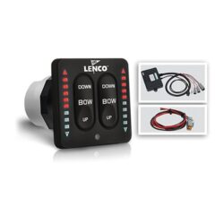 Lenco LED Indicator Two-Piece Single Tactile Switch Kit