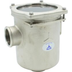 Maestrini Brass Bracket Mounted Water Strainer