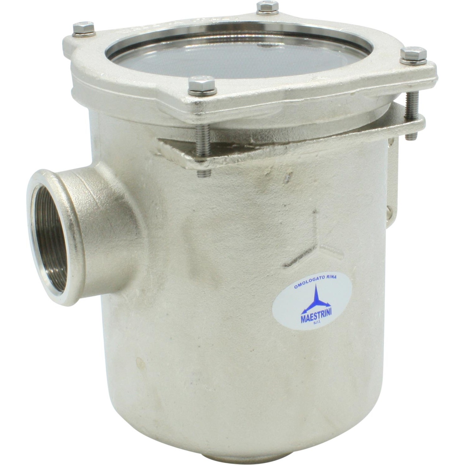 Maestrini Brass Bracket Mounted Water Strainer (1-1/2" BSP Female) 1 Maestrini Brass Bracket Mounted Water Strainer