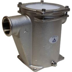 Maestrini Brass Base Mounted Water Strainer