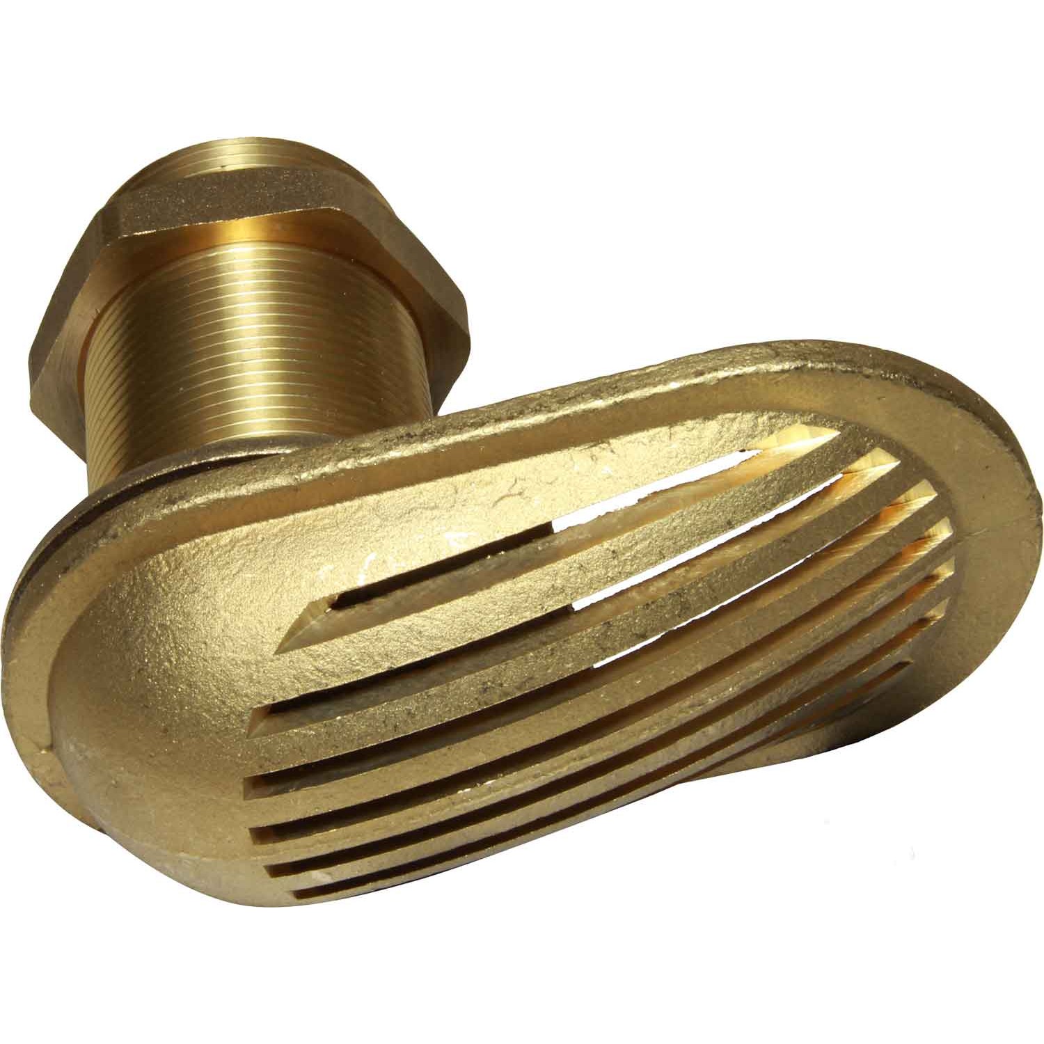 Maestrini Brass Water Intake Scoop (Oval / 1-1/2" BSP) 1 Maestrini Brass Water Intake Scoop