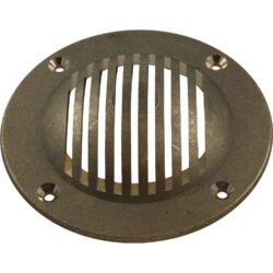 Maestrini Brass Round Intake Strainer Grate