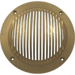 Maestrini Brass Round Intake Strainer Grate