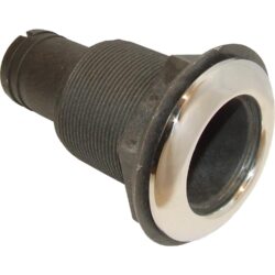 Osculati Plastic Skin Fitting and Stainless Steel Cap