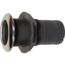 Osculati Plastic Skin Fitting and Stainless Steel Cap