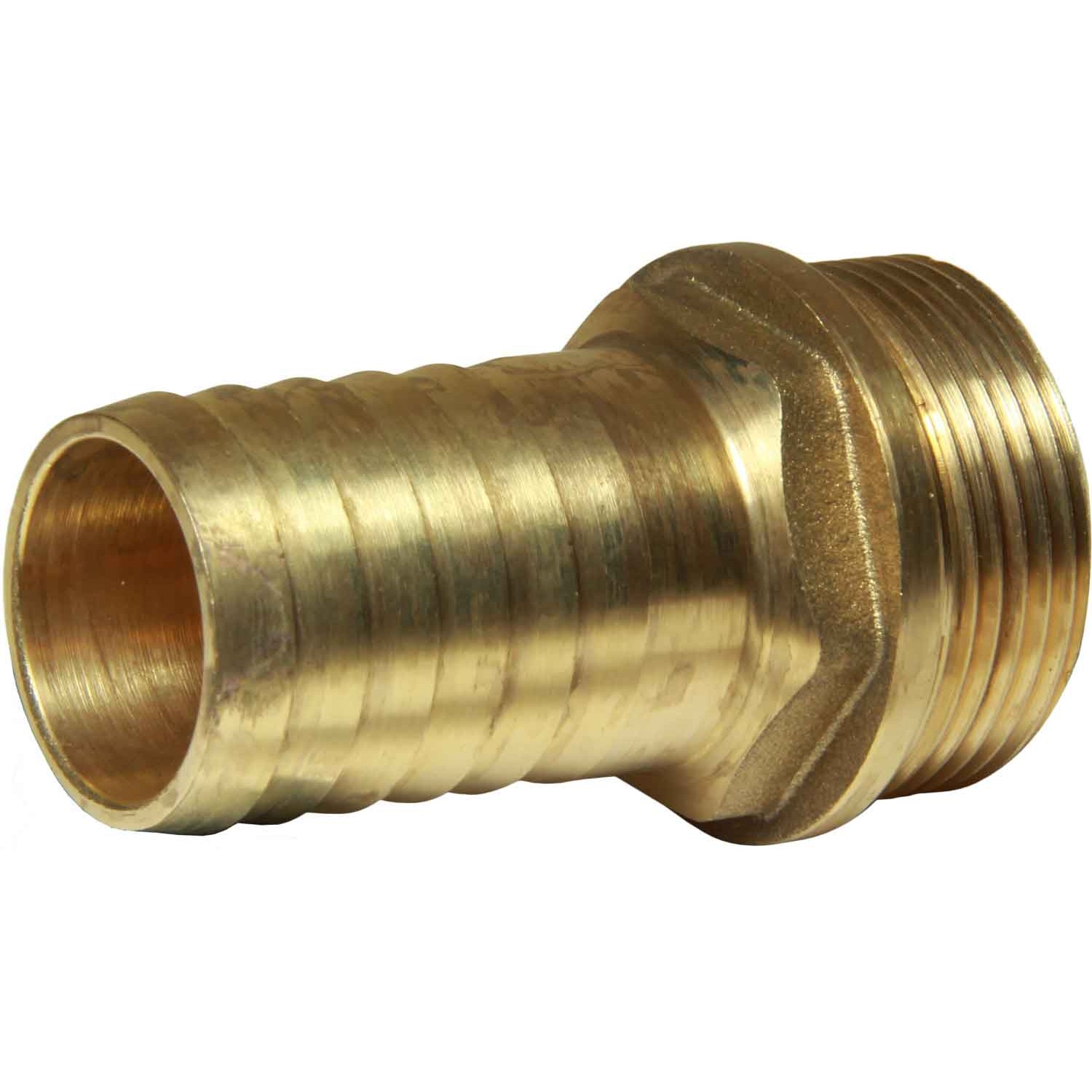 Maestrini Brass Straight Hose Tail (1-1/4" BSP Male to 32mm Hose) 1 Maestrini Brass Straight Hose Tail