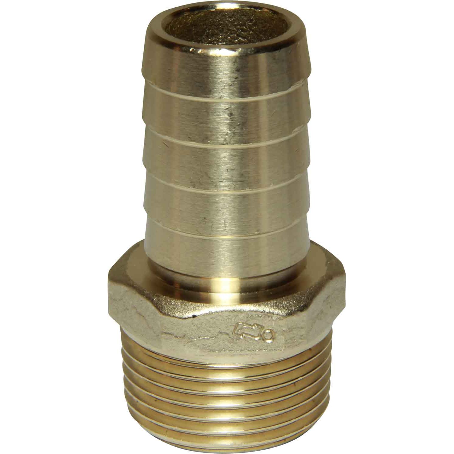Maestrini DZR Straight Hose Tail (1" BSPT Male to 25mm Hose) 1 Maestrini DZR Straight Hose Tail