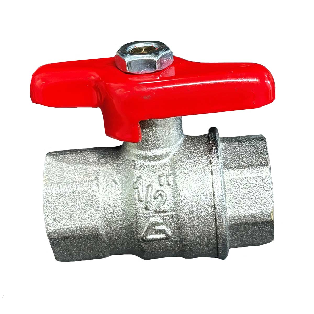 Maestrini Brass Tee Handle Ball Valve (1/2" BSP Female) 1 Maestrini Brass Tee Handle Ball Valve