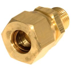 AG Gas 1/4" Copper to 1/8" BSP Male Parallel