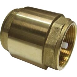 Maestrini Brass Inline Spring Check Valve