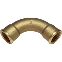 Maestrini Brass Swept 90 Degree Elbow