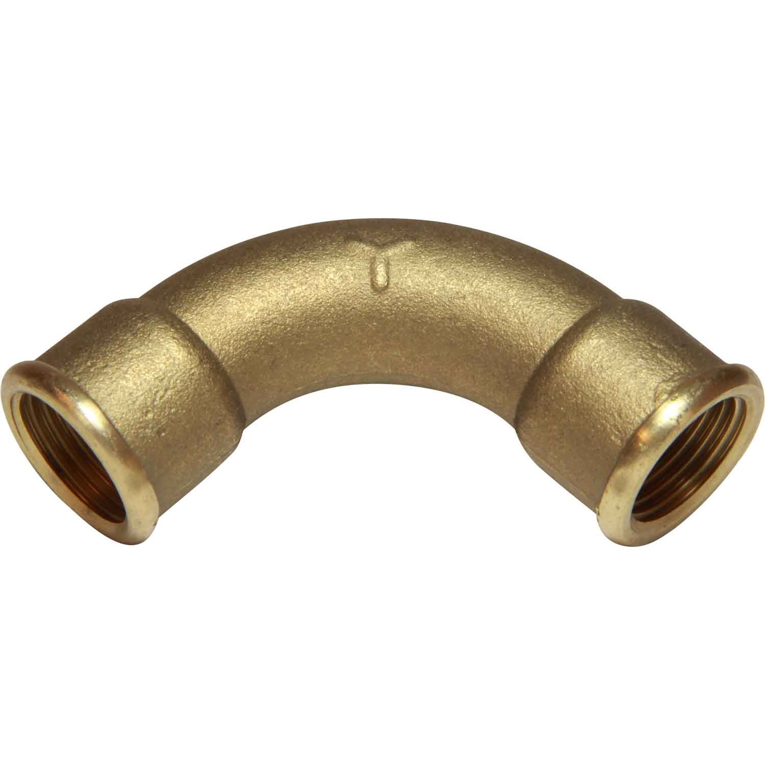 Maestrini Brass Swept 90 Degree Elbow (Female Ports / 1/2" BSP) 1 Maestrini Brass Swept 90 Degree Elbow