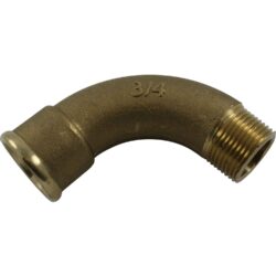 Maestrini Brass Swept 90° Elbow