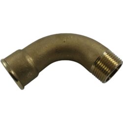 Maestrini Brass Swept 90° Elbow
