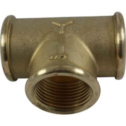 Maestrini Brass Equal Tee Fitting