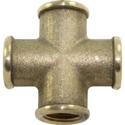 Maestrini Brass Equal Cross Fitting