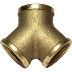 Maestrini Brass Equal Y Fitting