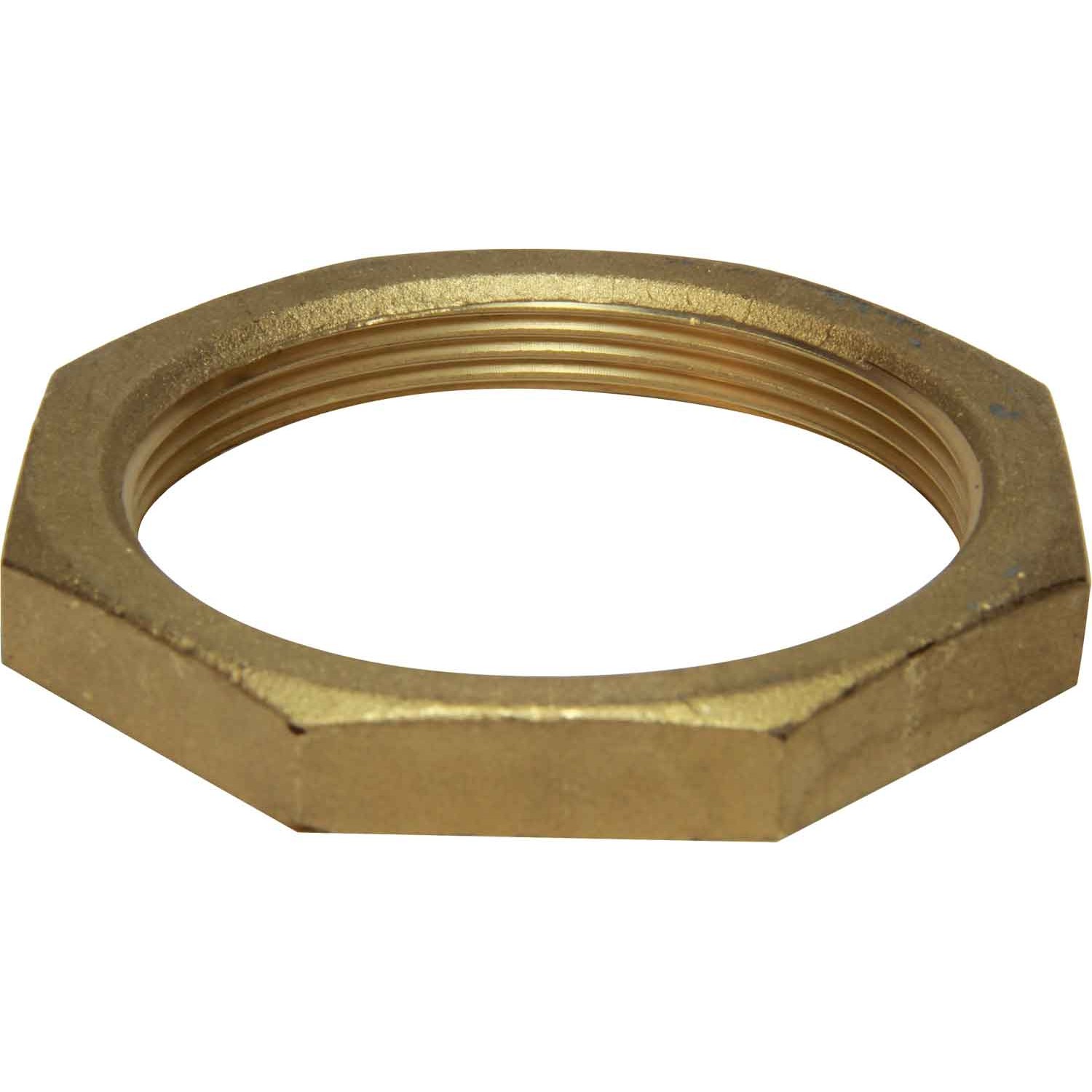 Maestrini Brass Hexagonal Lock Nut (2-1/2" BSP Female) 1 Maestrini Brass Hexagonal Lock Nut