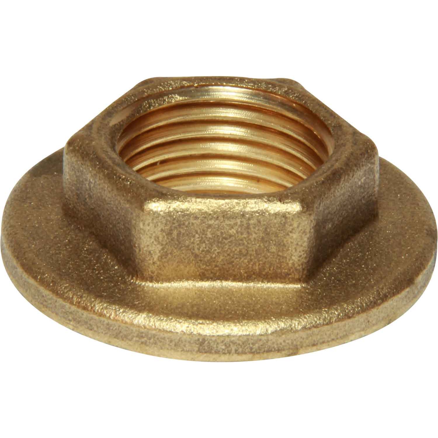 Maestrini Brass Flanged Lock Nut (1/2" BSP Female) 1 Maestrini Brass Flanged Lock Nut