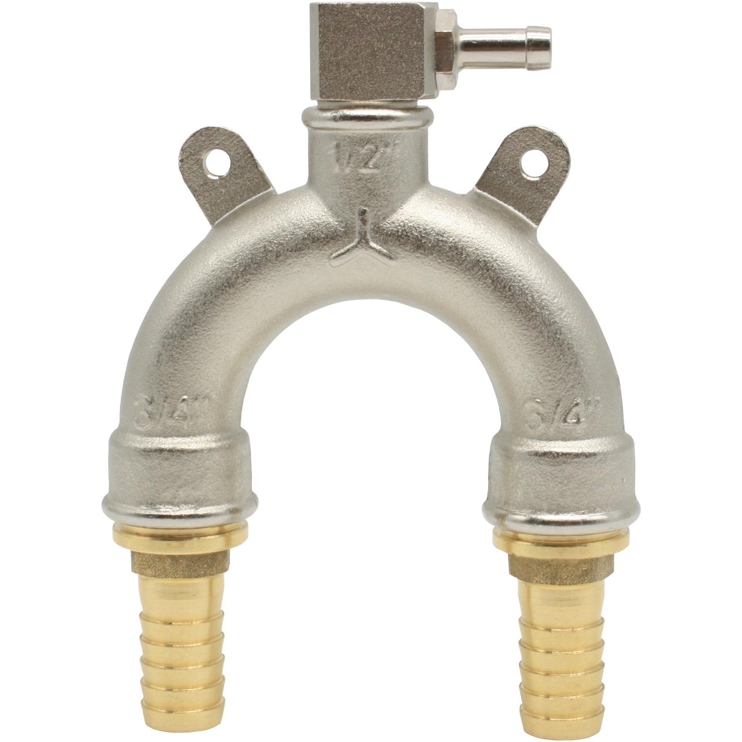 Maestrini Brass Anti-Siphon Device Kit (19mm Hose / 10mm Vent) 1 Maestrini Brass Anti-Siphon Device Kit