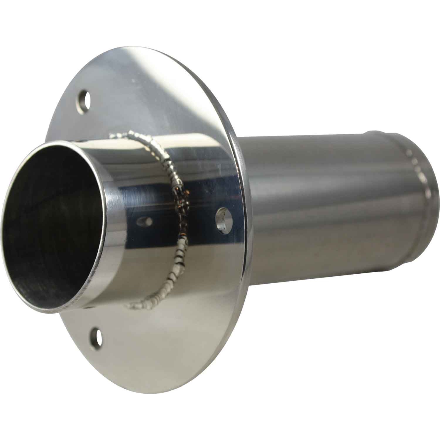 Seaflow Stainless Steel Exhaust Outlet (45mm ID Hose / Straight) 1 Seaflow Stainless Steel Exhaust Outlet