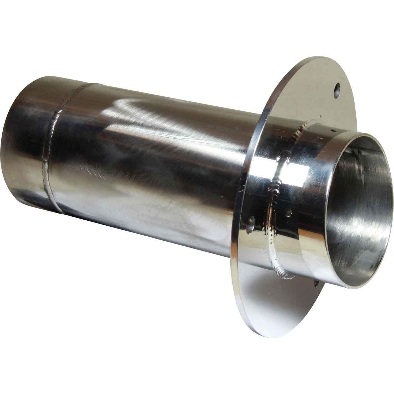 Seaflow Stainless Steel Exhaust Outlet (60mm ID Hose / Straight) 1 Seaflow Stainless Steel Exhaust Outlet
