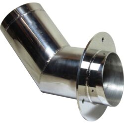 Seaflow Stainless Steel 45 Degree Exhaust Outlet