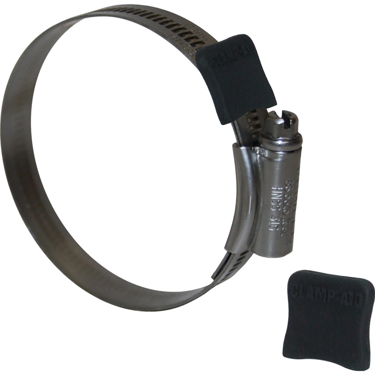 Clamp Aid Black Hose Clip End Guards (1/2" Wide / Pack of 20) 1 Clamp Aid Black Hose Clip End Guards
