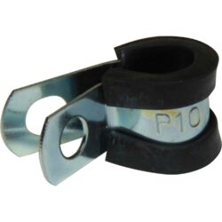 AG Zinc Rubber Lined P Clips