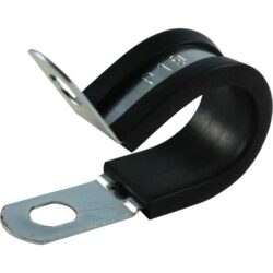 AG Zinc Rubber Lined P Clips